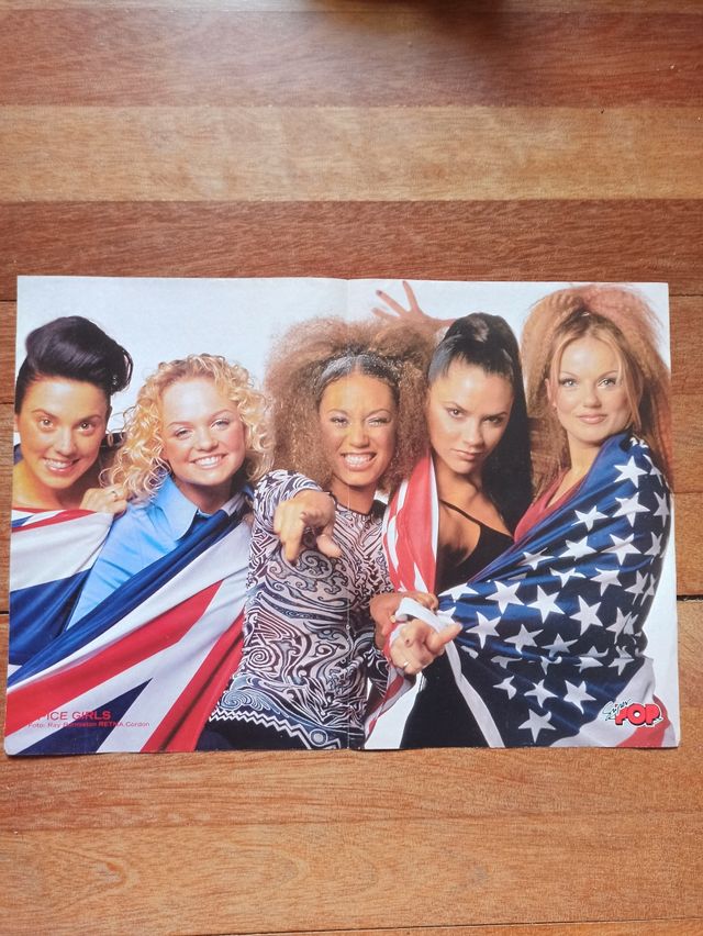 Poster doble Spice Girls + Backstreet Boys