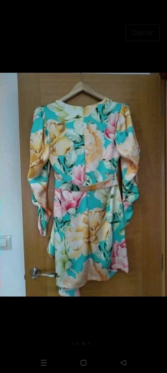 Vestido coctel de firma.Talla M