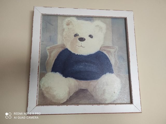 Cuadro infantil, madera