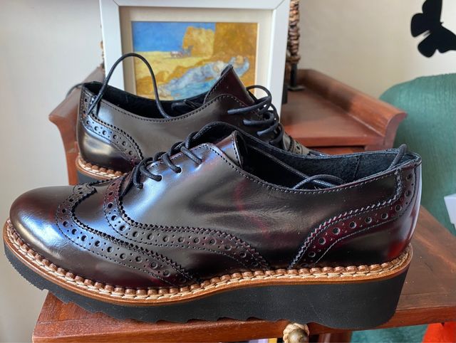 Zapatos de piel hechos en España