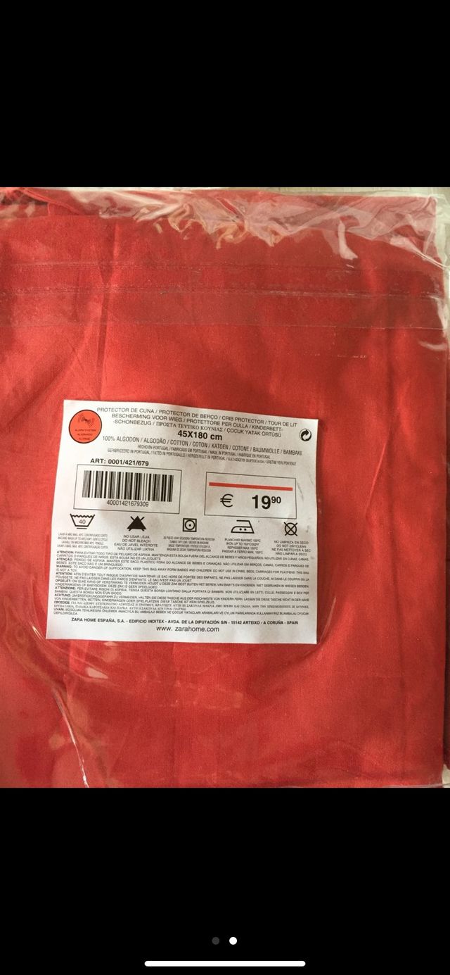 Funda protector cuna Zara Kids SIN ESTRENAR