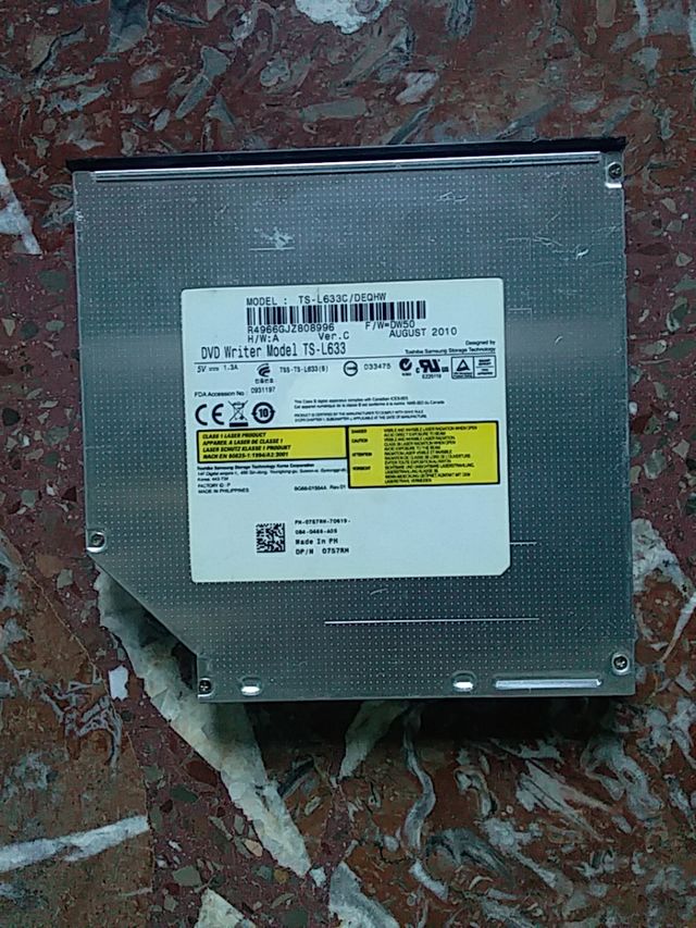 DVD Writer Model TS-L633