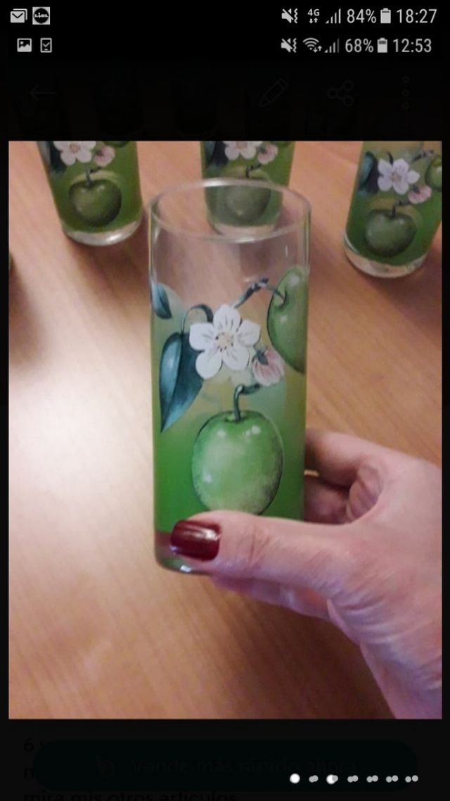 6 vasos para el zumo