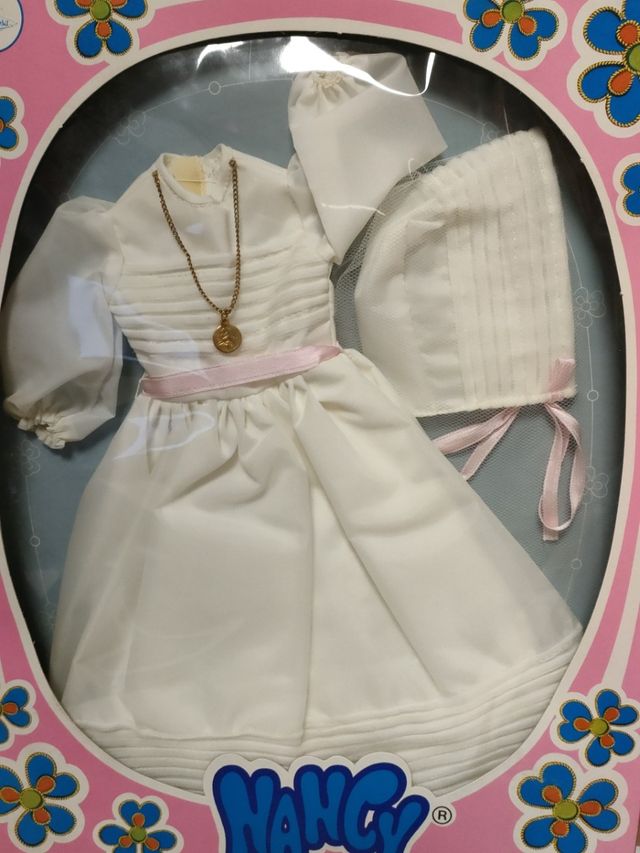TRAJE COMUNIÓN NANCY AÑOS 70 NUEVO EN CAJA ÚLTIMO