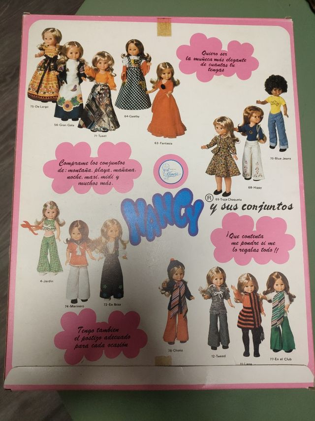 TRAJE COMUNIÓN NANCY AÑOS 70 NUEVO EN CAJA ÚLTIMO