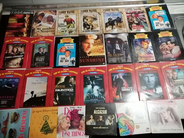 oferta lote 124 peliculas cine dvd