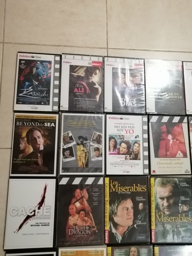 oferta lote 124 peliculas cine dvd