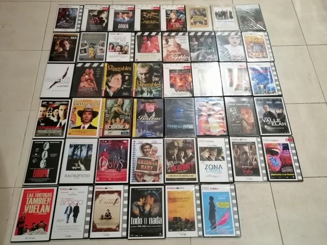 oferta lote 124 peliculas cine dvd