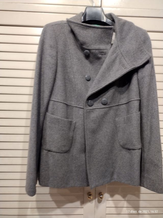 chaqueta paño Benetton