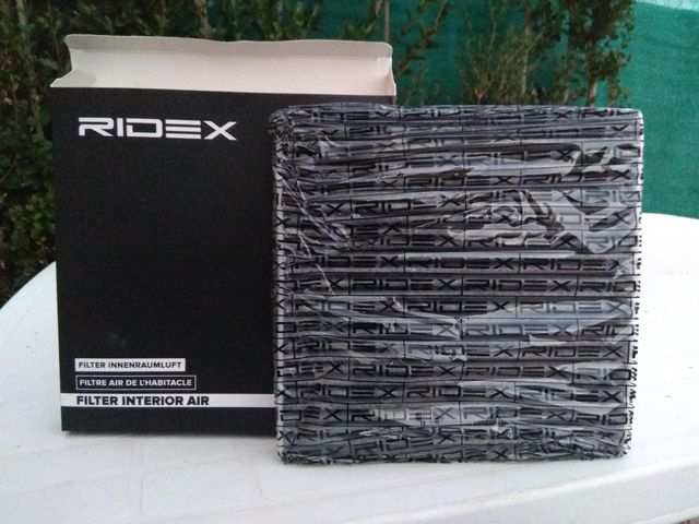 Filtro habitáculo carbón activo RIDEX.Ref:424I0190