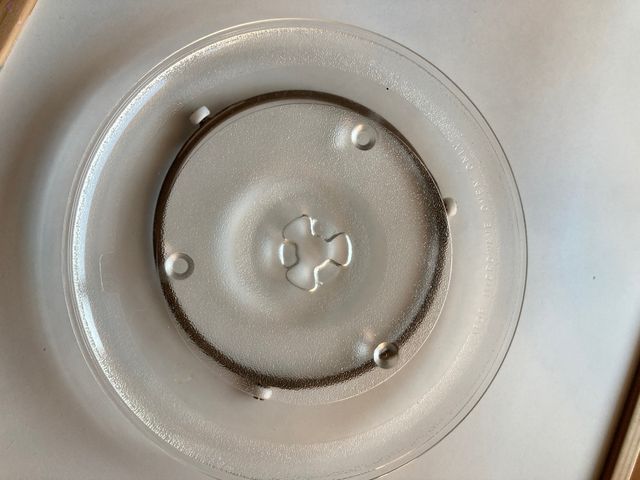 Piastra forno a microonde ø27 cm