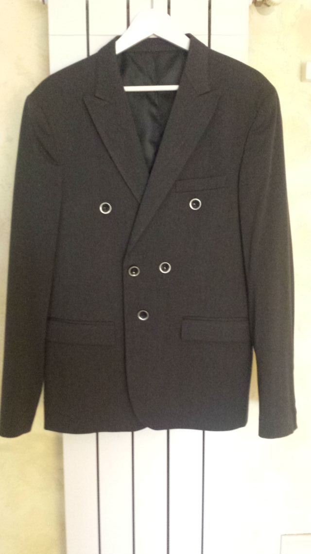 GIACCA RAISED DOPPIO PETTO TG 54 UOMO VESTE SLIM