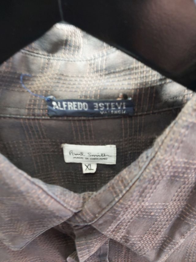 Camisa de Paul Smith en tono marrón oscuro