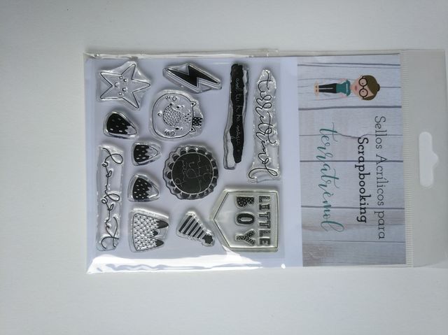 sellos acrílicos scrapbooking