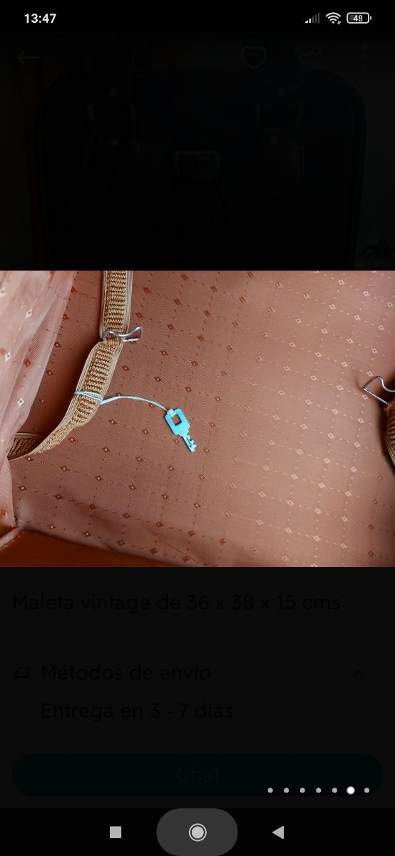 Maleta Vintage. NUEVA