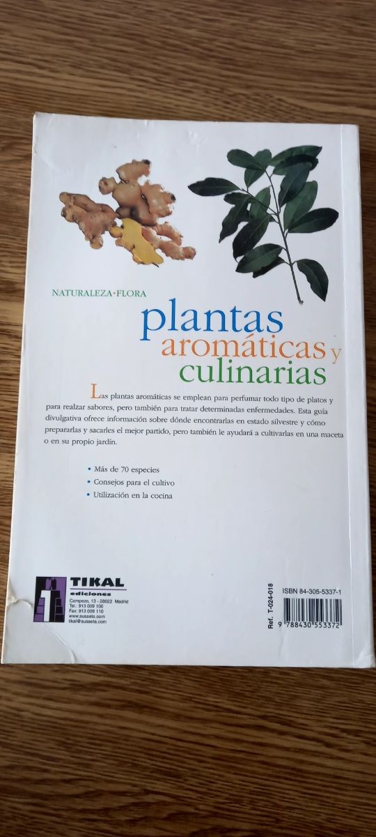 libro Plantas aromaticas y culinarias 