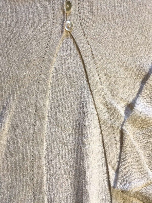 Maglioncino leggero in viscosa bianco