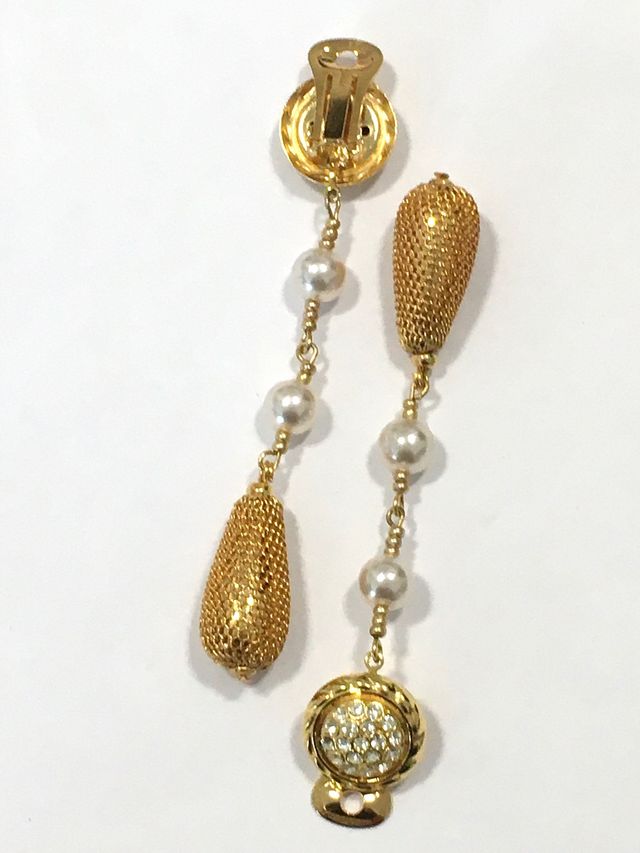 Orecchini a clips vintage Made in Italy