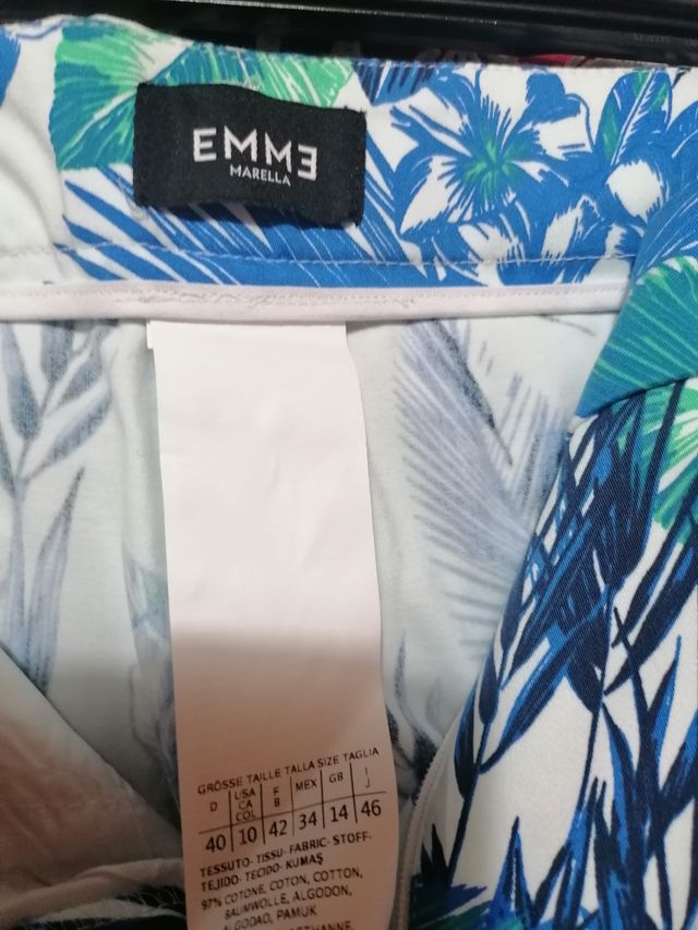 pantaloni a fiori Marella