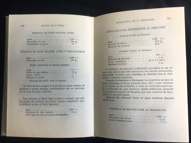 Libro "Enciclopedia de la Fotografia" Edit. Gasso