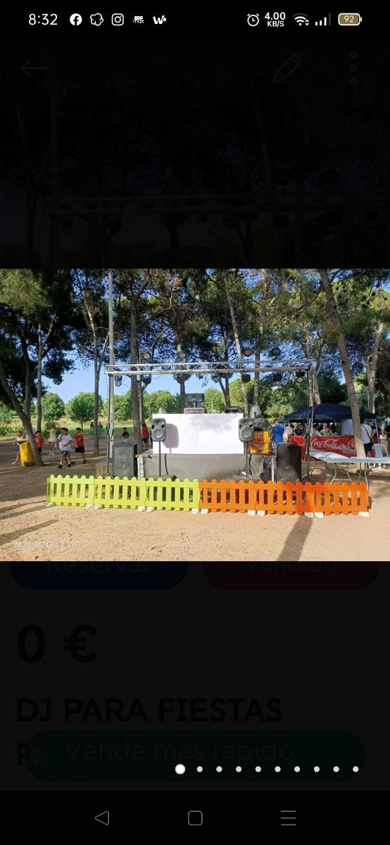 DJ PARA FIESTAS Y SONORIZACIÓN