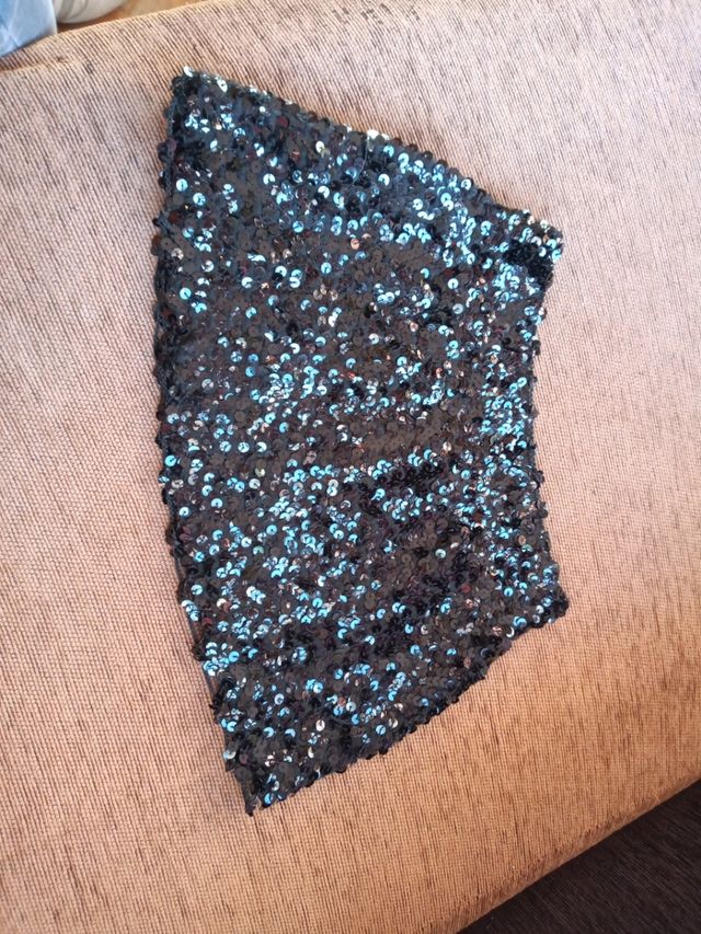 MINIGONNA DA BAMBINA IN PAILLETTES 