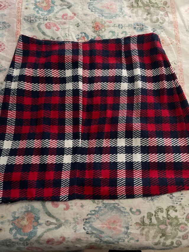 Falda de cuadros
