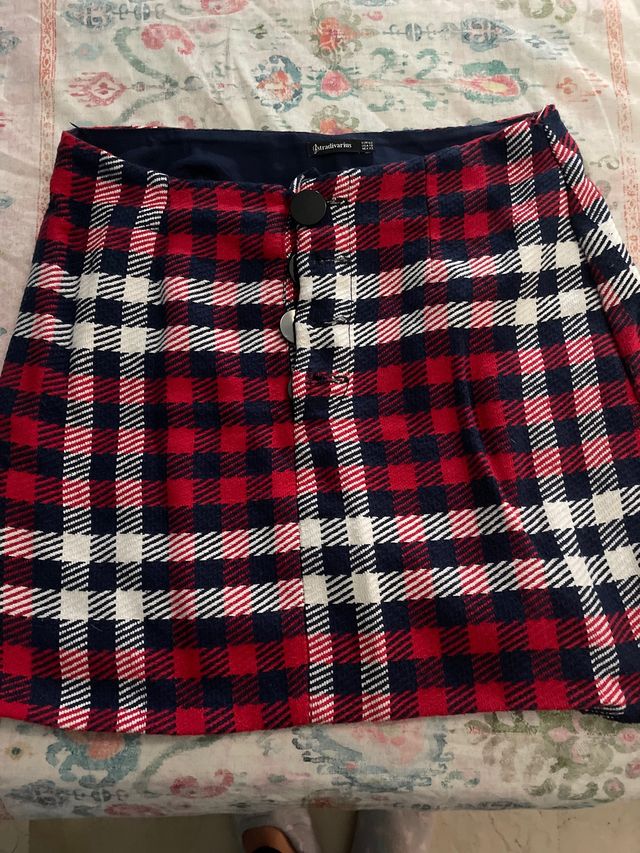Falda de cuadros