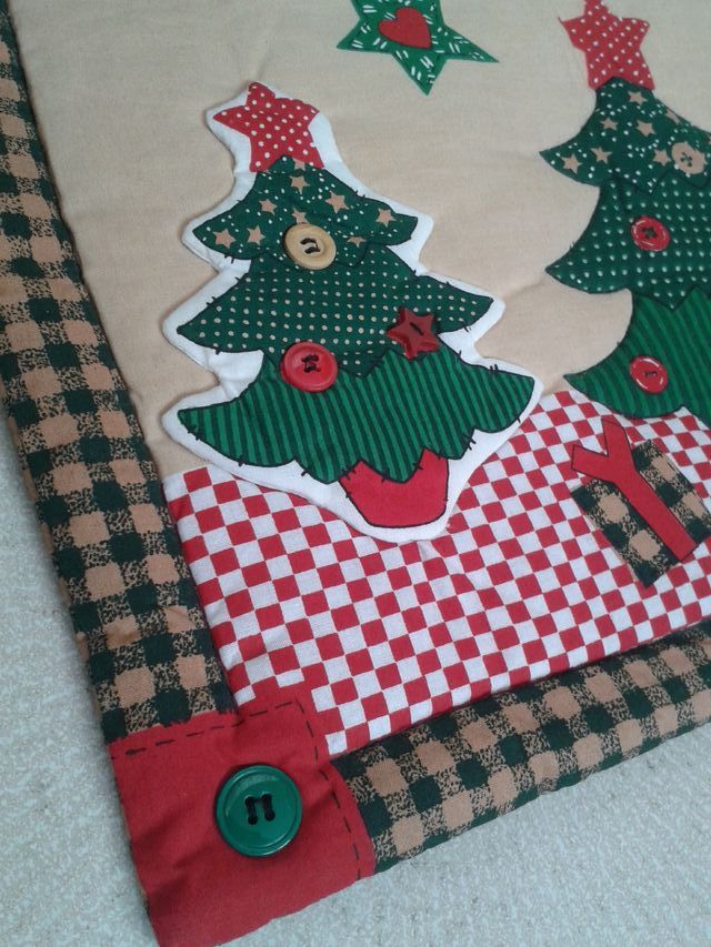 Tapetes preciosos decoración Navidad