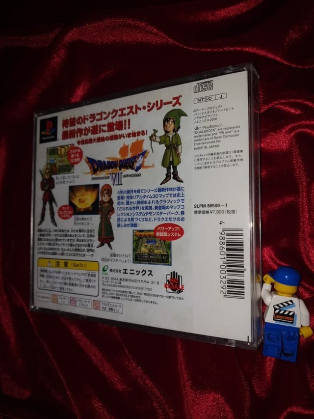 Dragon Quest VII PS1 PSX Ntsc Japón Nuevo
