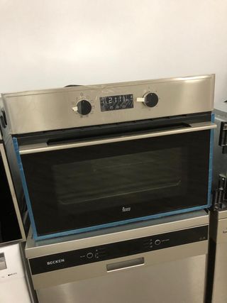 Teka HSC 635 P - Horno Compacto Pirolítico Hydrocelan Multifunción A+ 45 cm  - Lacasadelelectrodomestico.com