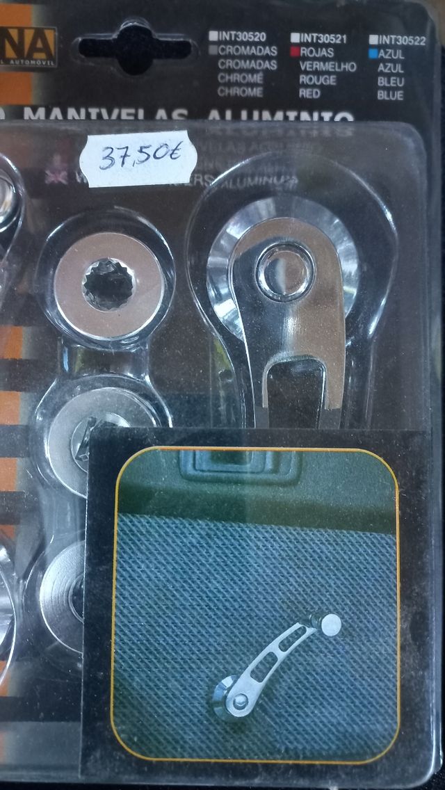 Juego de Manivelas Cromado