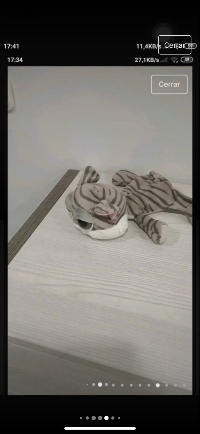 MUY REBAJADO Lote de ocho peluches