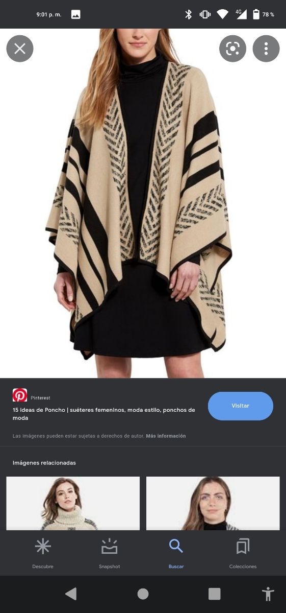 vendo ponchillo de hilo nuevo