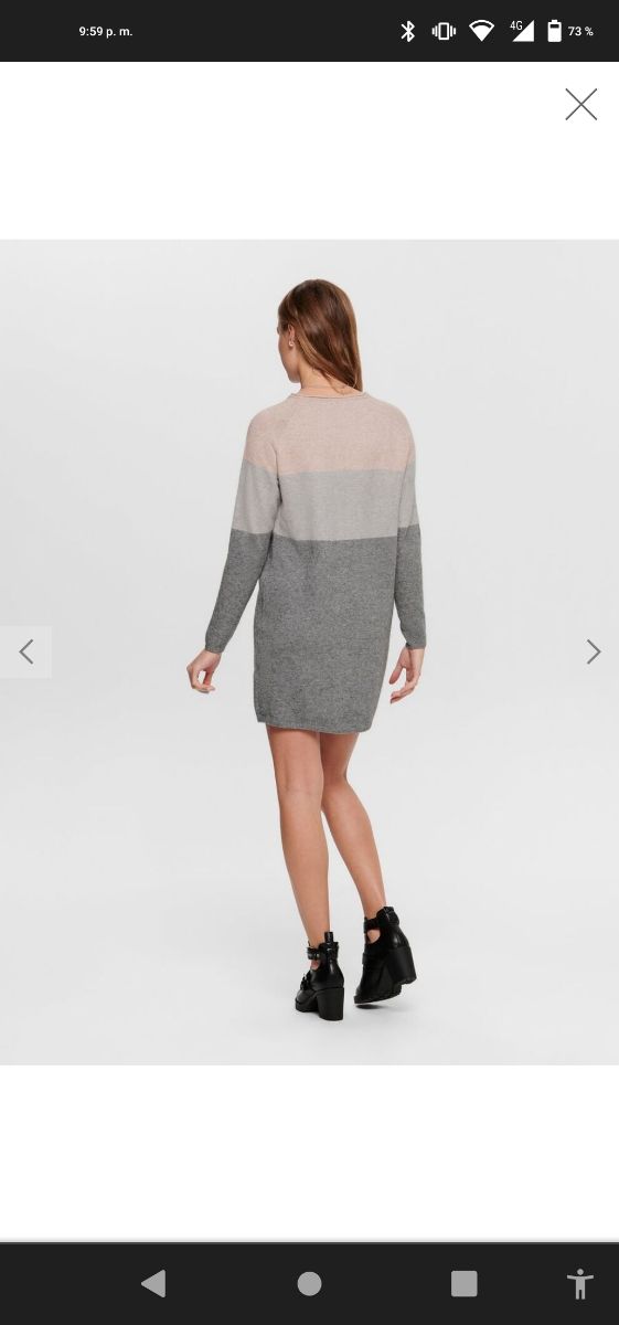 vestido de hilo ONLY