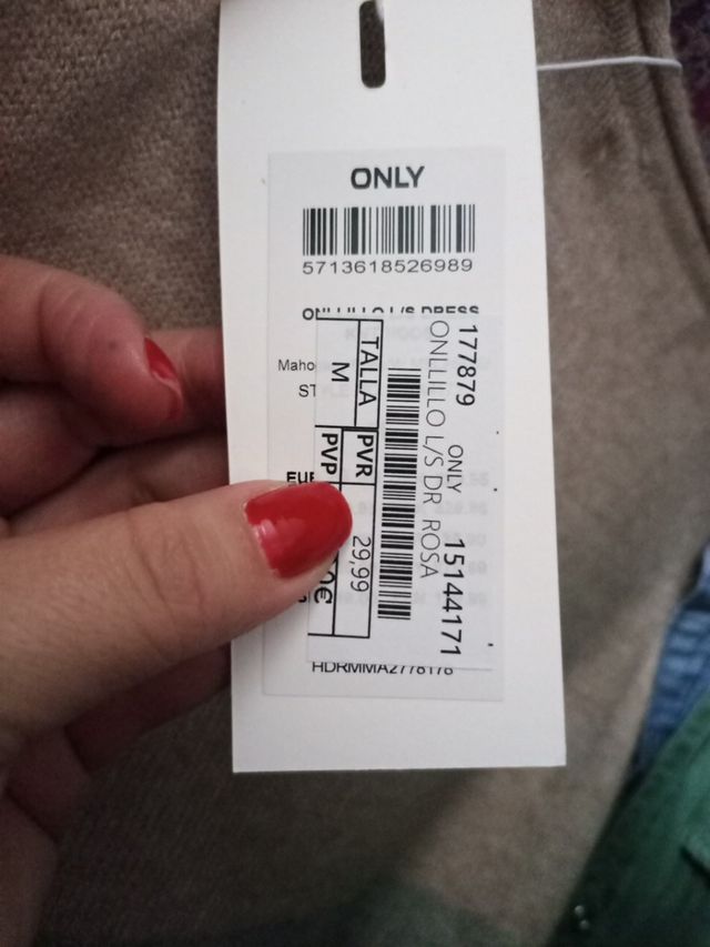 vestido de hilo ONLY