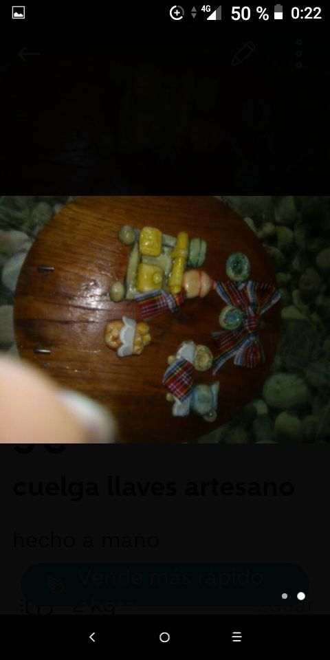 cuelga llaves artesano