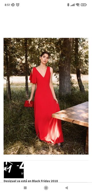 Vestido fiesta uterqüe de segunda mano por 85 EUR en Oviedo en WALLAPOP
