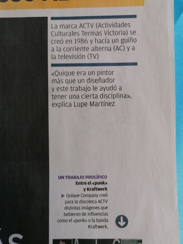 MÚSICA. RUTA DEL BAKALAO. LÁMINA