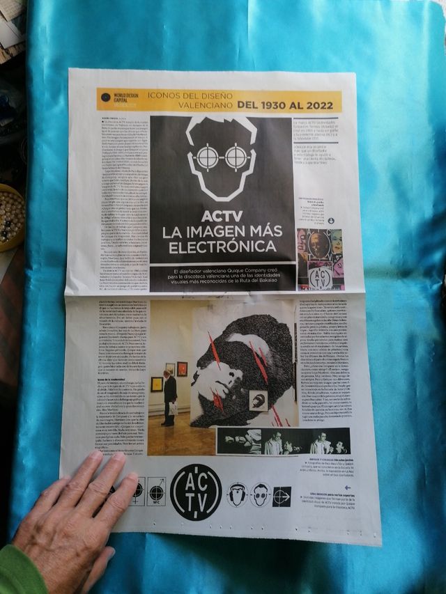 MÚSICA. RUTA DEL BAKALAO. LÁMINA