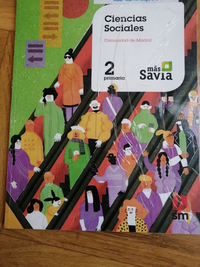 libro Sociales 2 primaria Savia SM