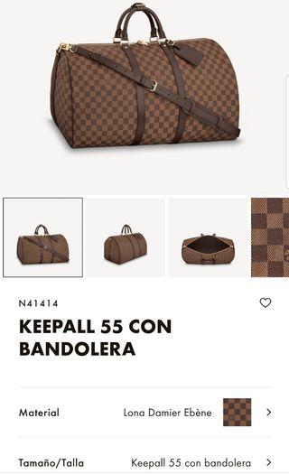 keepall 55 con bandolera