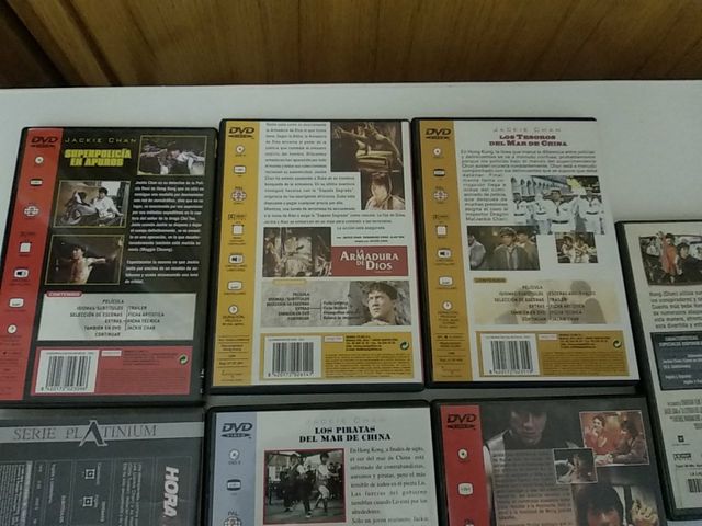 Jackie Chan lote de 6 películas más 1 de regalo