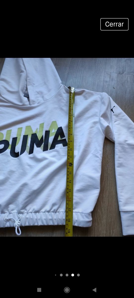 sudadera fina de Puma talla S