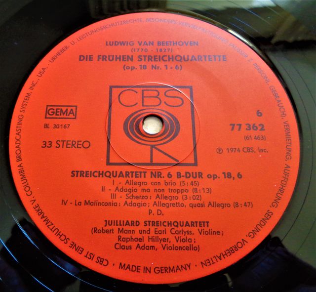 L. van Beethoven: I primi quartetti d'archi