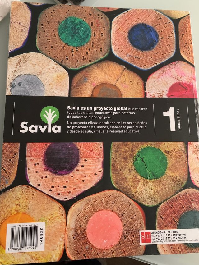 Libro texto de matemáticas SM de 1 ESO