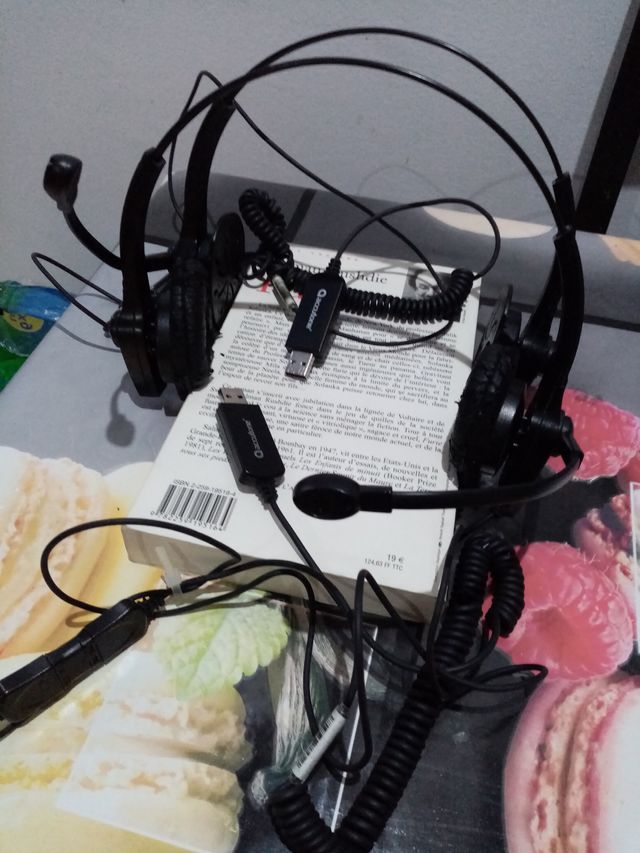 Auriculares call center