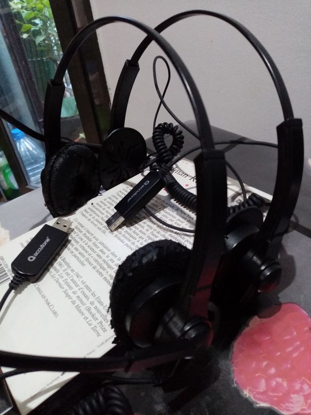 Auriculares call center