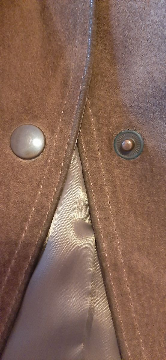 Chaleco piel vintage