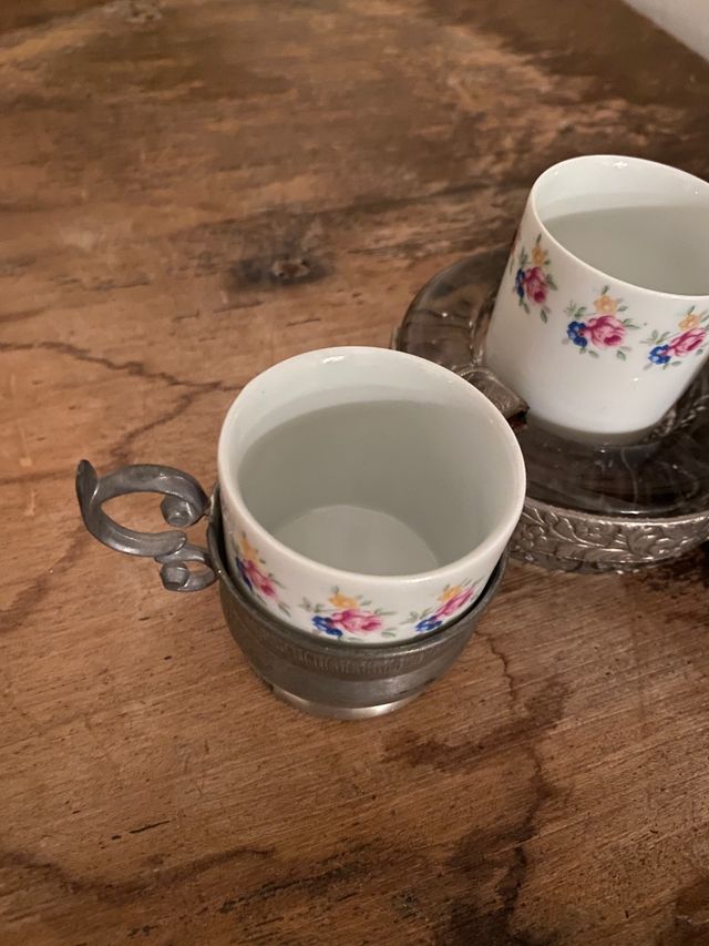 TAZZINE IN PORCELLANA 